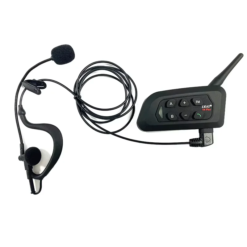 Casque D'Arbitre Compatible Avec Vnetphone V6 V4 Compatible Avec Ejeas