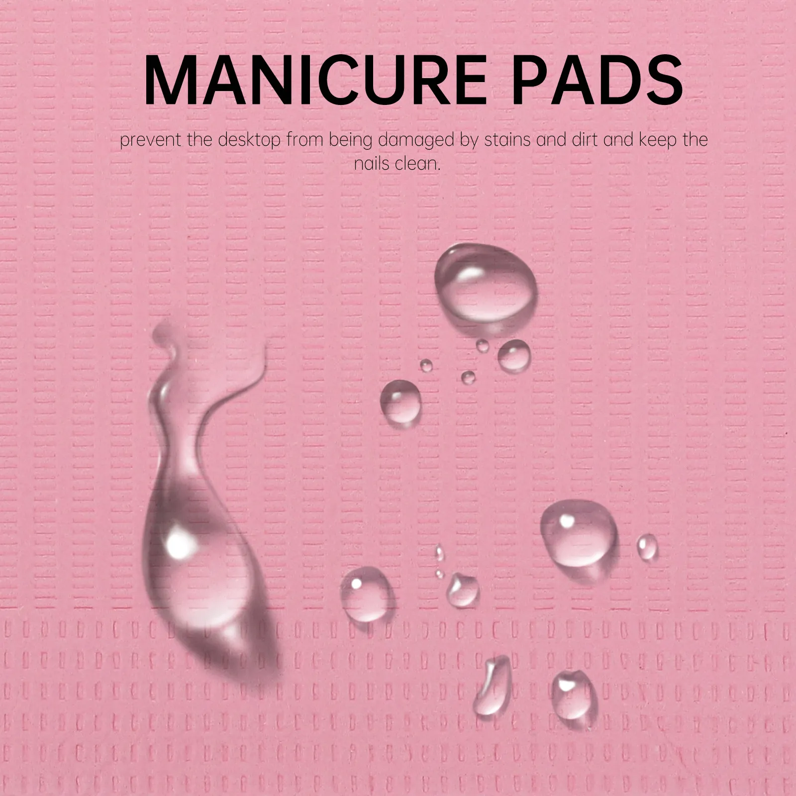 

125Pcs Nail Art Mat Disposable Manicure Pad Waterproof Heavy Duty Stain Resistant Clean Surface Protector for Nail Polish