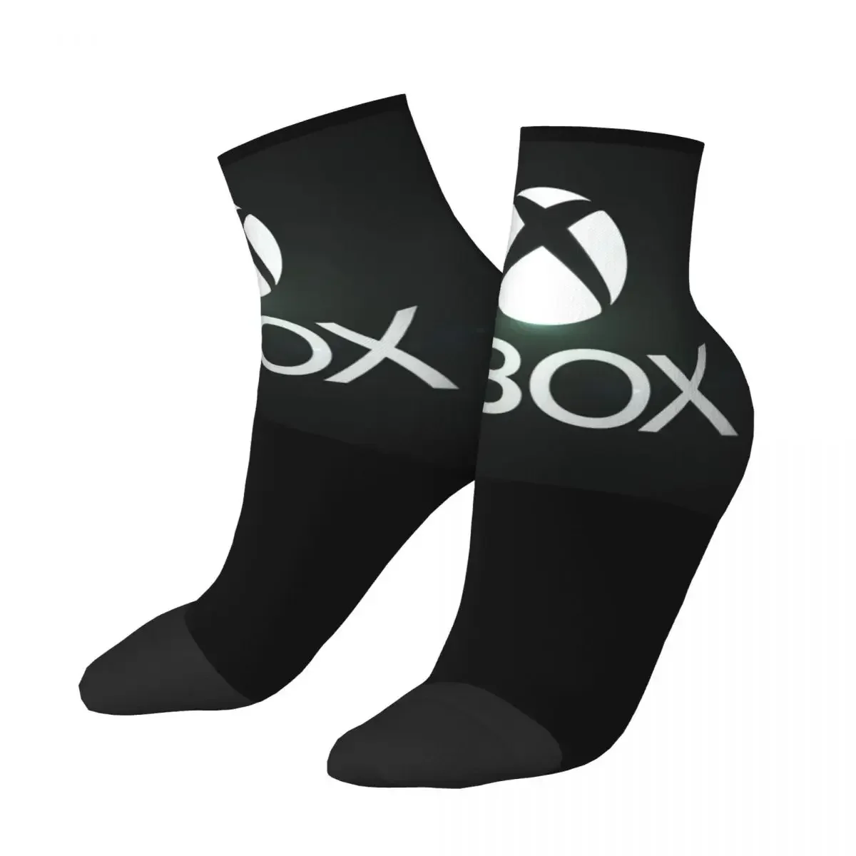 Green Xbox Logo Socks Harajuku High Quality Stockings All Season Socks Accessories for Man's Woman's Gifts