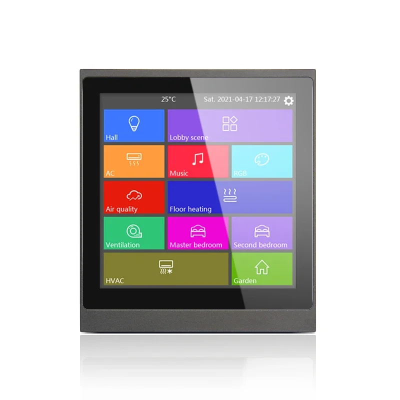 Smart Hotel Touch Screen Temperature Control