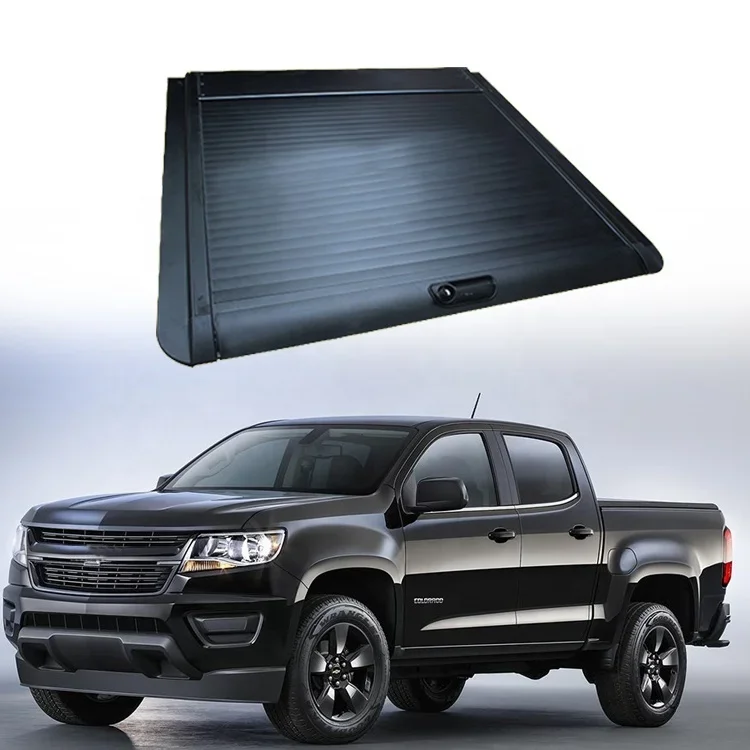 Pickup Truck Accessories Manual Roller Lid  Pickup Truck Bed Tonneau Cover Hard Cover for Chevrolet Colorado 5.5ft