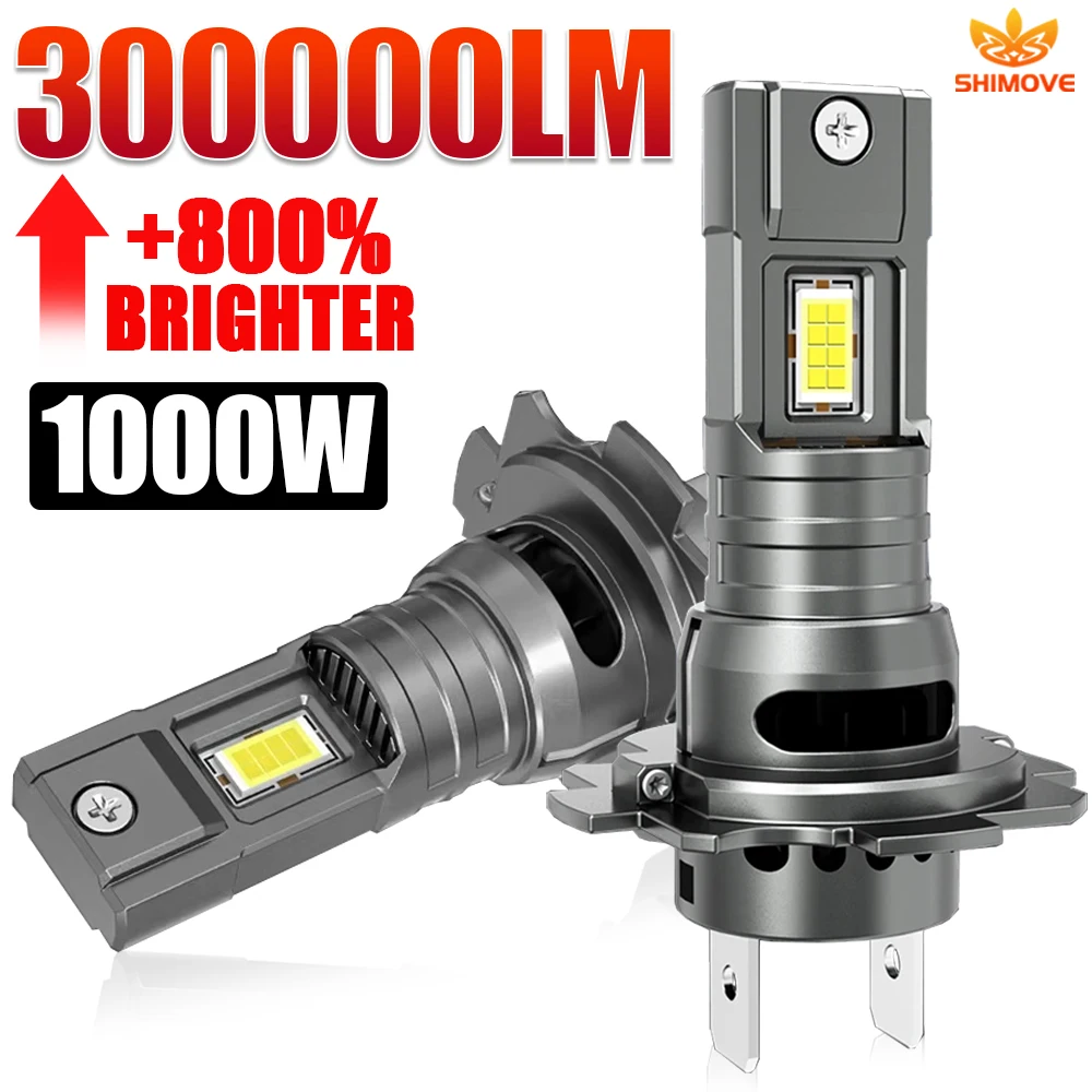 

H7 H4 H1 LED Lights for Car 300000LM CANBUS Led Headlight Bulbs 6000K Powerful Spotlights Diode Automobile Lamp Fog Light 12V