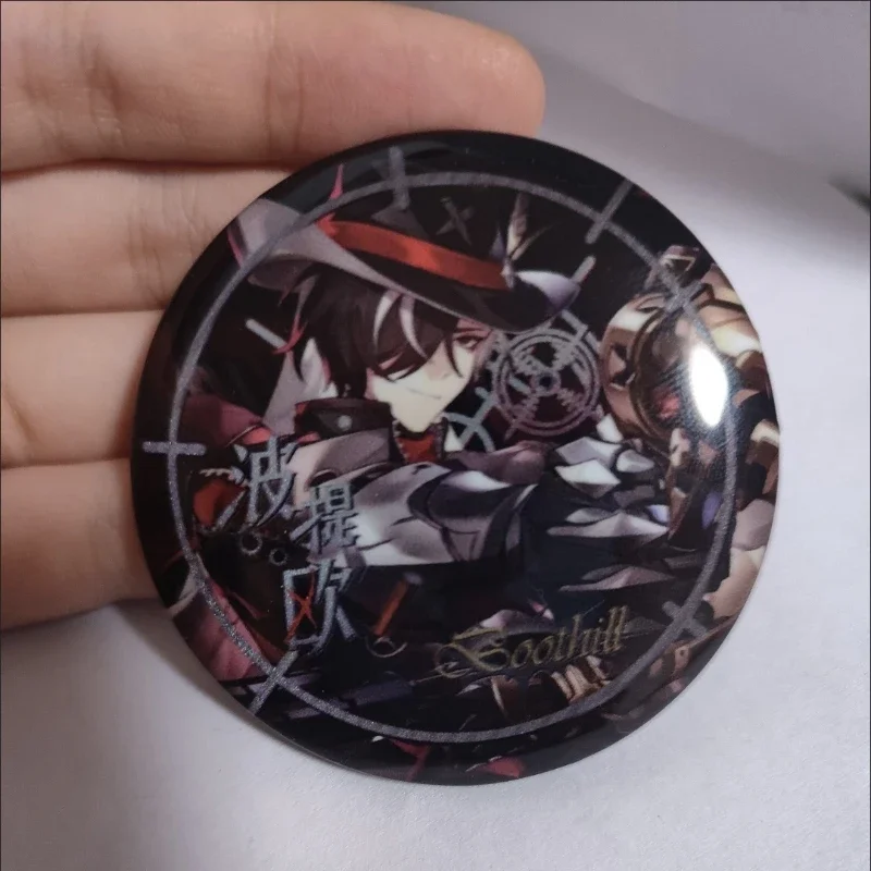 Honkai:Star Rail Boothill Anime 58mm Pin Figure Cosplay Badge zaino icona pulsante spilla riflettente accessori moda regali