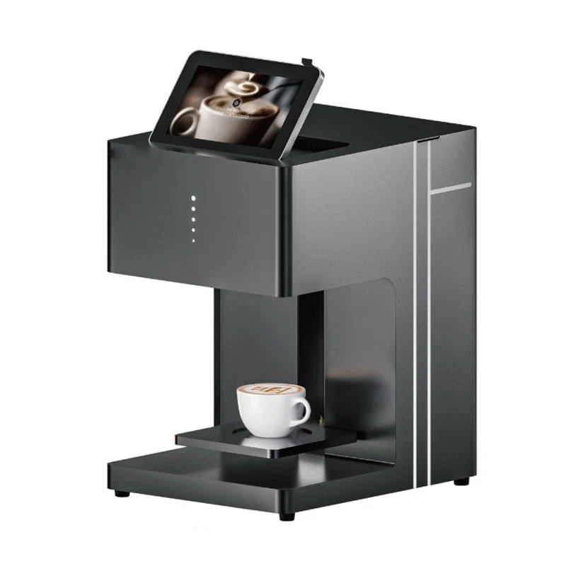 Hot Selling Chocolate 4 Cups Digital Edible Ink 3d Food Printer Latte Art Cappuccino Foam Coffee Printing Machine