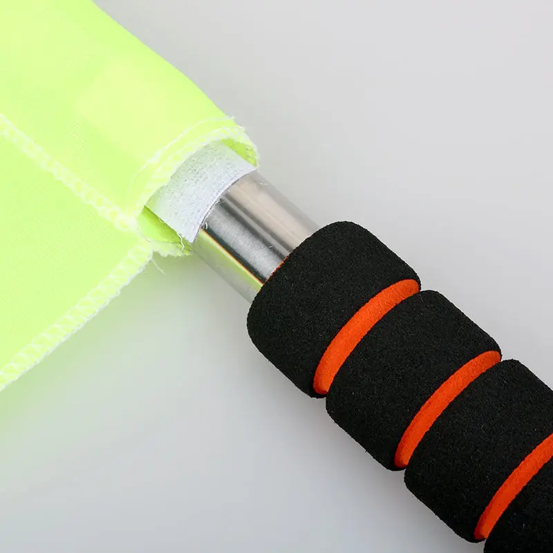 Soccer Referee Flag The Competition Fair Play Use Sports Match Outdoor Football Trainning Linesman Flags Referee Accessories
