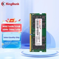 KingBank Memoria RAM DDR4 8GB 16GB 2666MHz 3200MHz Laptop Memory 260Pin SODIMM for Laptop Sodimm Memory High Performance