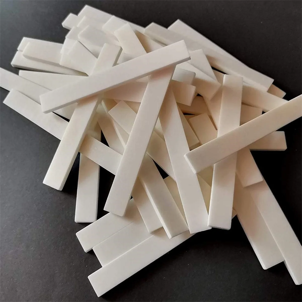 Miwayer Ukulele Brug Bot Zadel en Moer Accessoires 4-snarige Ukelele Bone Bridge Zadel Moer Set Muziekinstrument Onderdelen