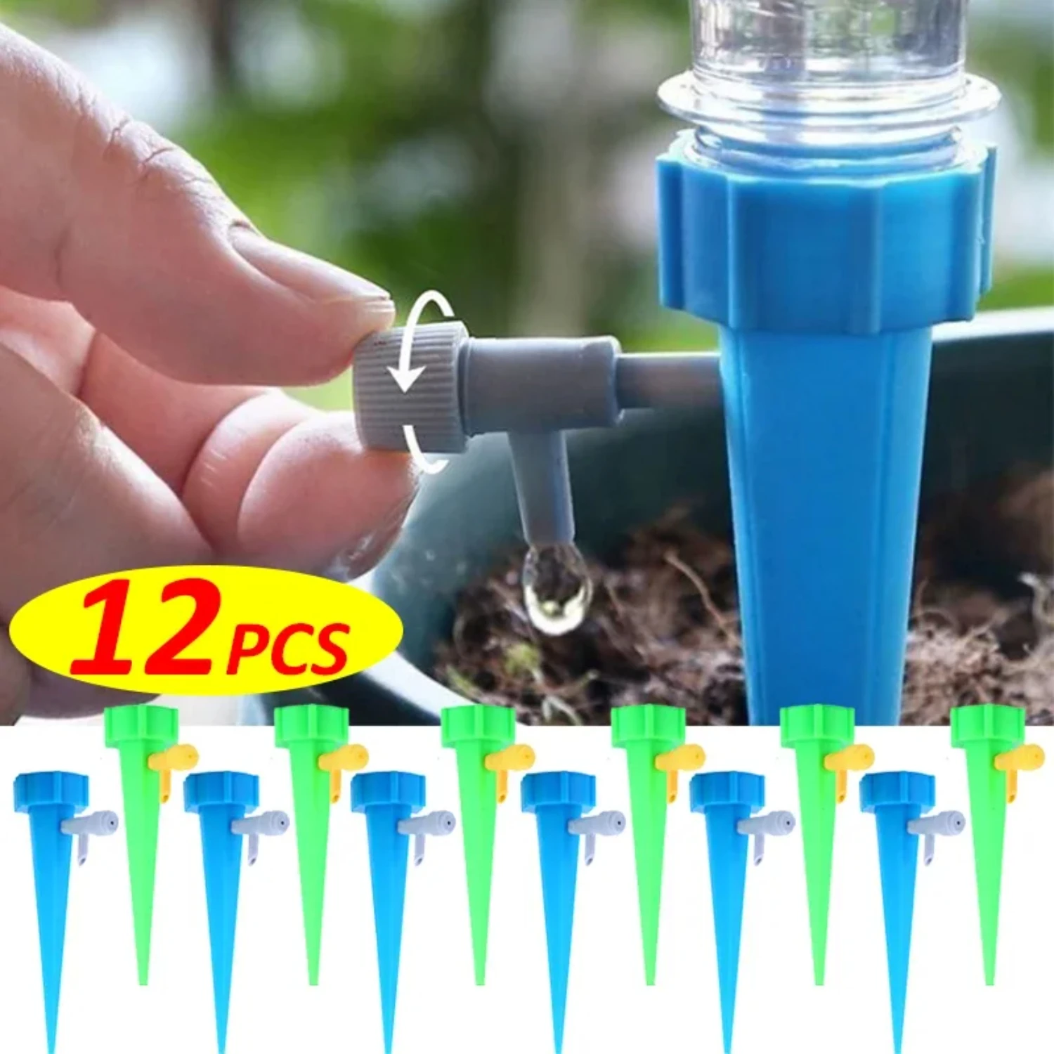 

Adjustable Automatic Watering Device with Self-Watering Kits for Garden Drip Irrigation Control System - Control Tools for Plant