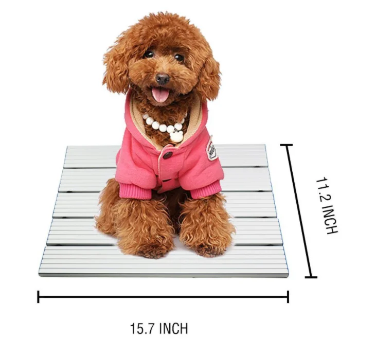 

Pet Dog Cooling Mat Summer Aluminum Metal Pet Pad Bed Ice Mats Cool Pad for Pets