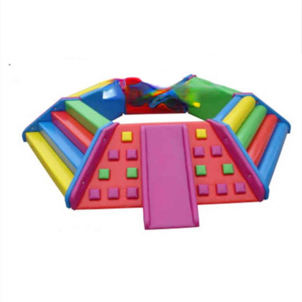 Hexagonal Ball Pool Game Combination Slide Indoor Amusement Equipment Software Crawling