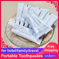 Free Shipping 10G Weight Portable Toothpastes Hotel Supplies Travel Cleaning Tooth Personal Care Appliance