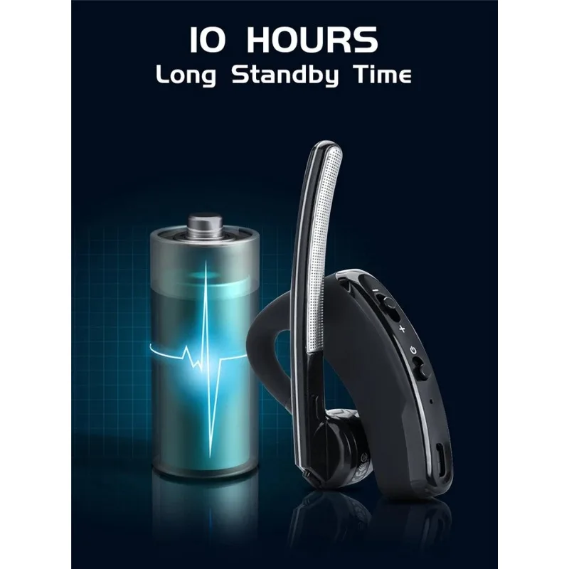 BaoFeng Walkie Talkie Auricolare wireless Bluetooth PTT Auricolare con microfono Porta M/K per UV-82 UV-5R BF-888S Kenwood Moto Ham Station