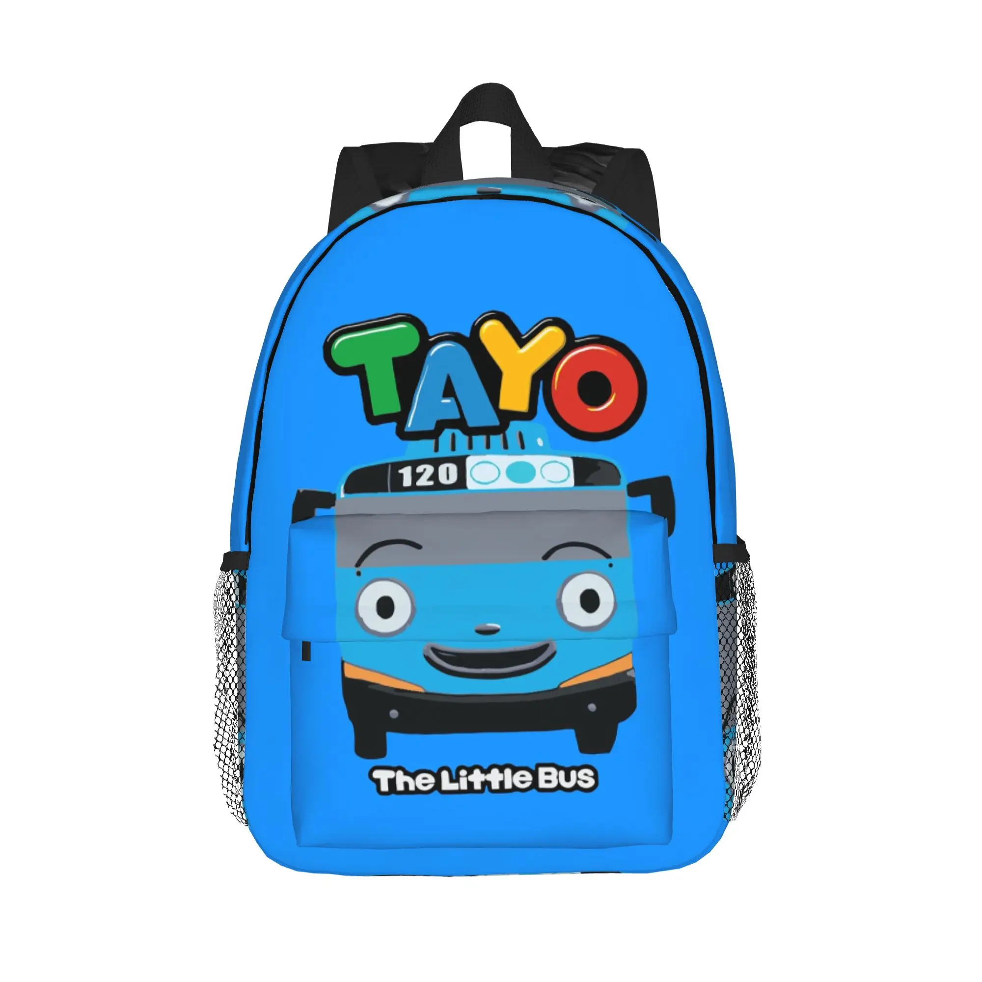 Tayo The Little Bus Backpack Hot Sale Daypack Large Capacity Boys Girls BookBag Shoulder Bags for Men Women School Bag