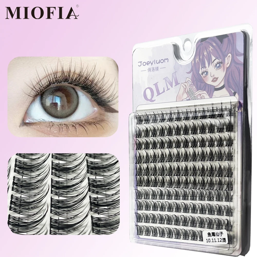 1 box/120 Clusters Eyelashes Mink Eyelashes Natural Russian Volume Individual Eyelash bundles Makeup Tools Lashes Wholesale