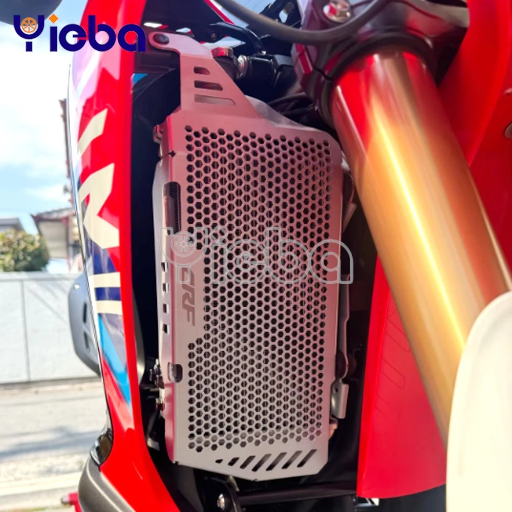 

Aluminium Motorcycle Radiator Protective Cover Grille Guard Protector FOR Honda CRF300L CRF 300 L 300L CRF300 2021 22-2024 2025