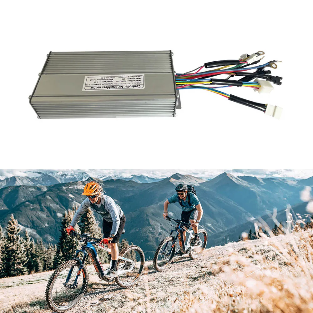 

36/48V KT-35A Ebike Sinewave Controller With Lightline For 1500W Brushless Motor Power-assisted Modification With Light Line