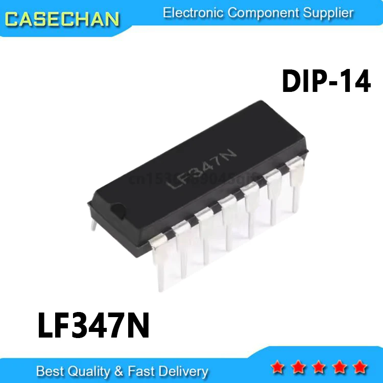 50PCS New and Original LF347 LF347N NS DIP-14 new  good quality