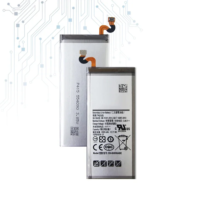 Batería para Samsung Galaxy S8, S9 Plus, S10, S10e, S6 Edge, S7, S20, S10x, S5, Note 8, modelos G950F, G960F, G965F, G970F, G973F, EB-BG950ABE 6