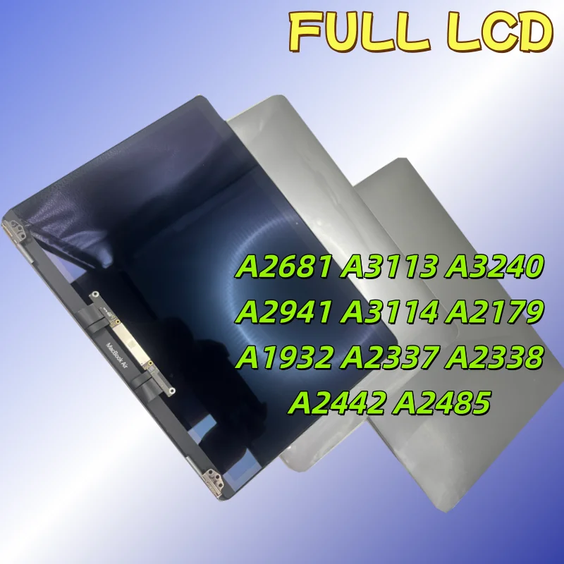 LCD Screen Display Assembly for Multiple Models including A2338 A3113 A2337 A2442 A2485 A2681 A3240 A2941 A3114 A2179 A1932