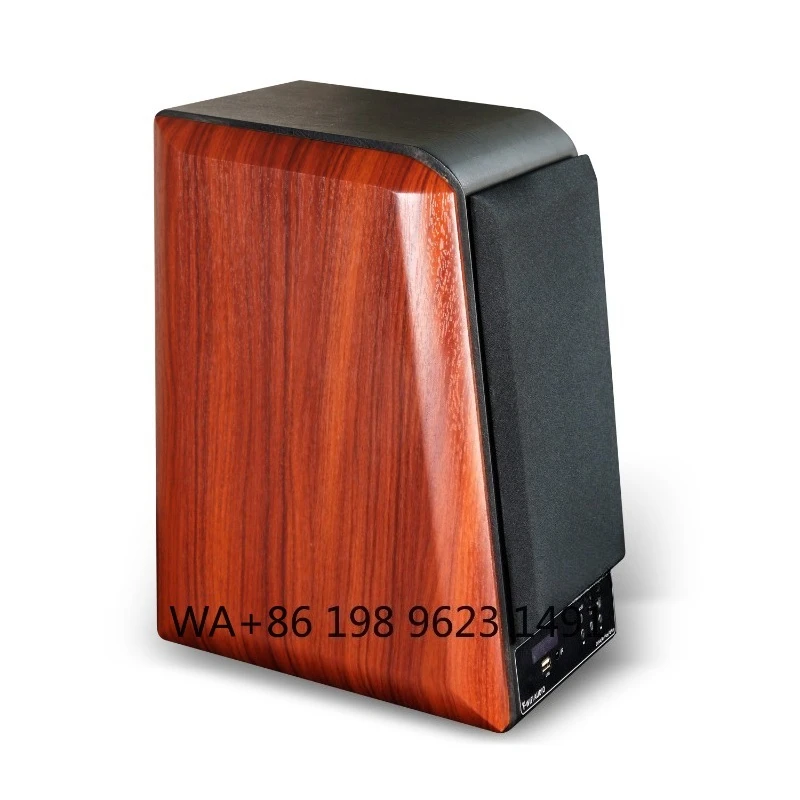 

Multifunctional Wooden Bluetooth Speaker WiFi Wireless Desktop Stereo Audio for Home Shop Restaurant Use