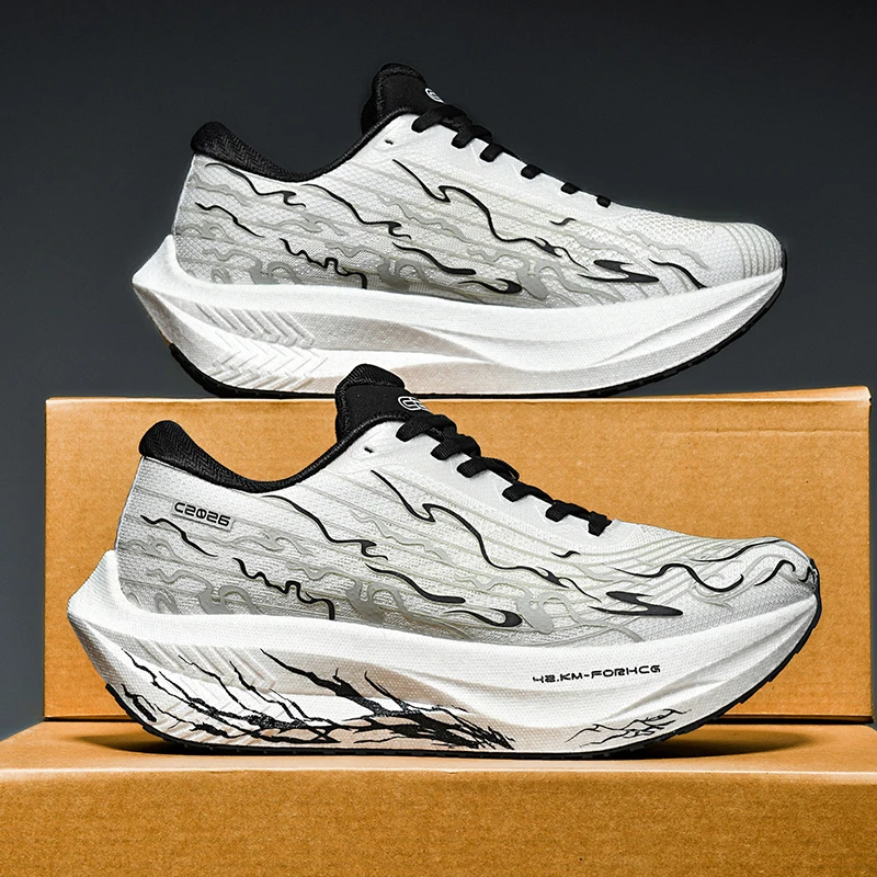 

5.0 MIX Carbon Plate Running Shoes for Men and Women Racing Marathon Stable Rebound Shock-absorbing Training Sneakers