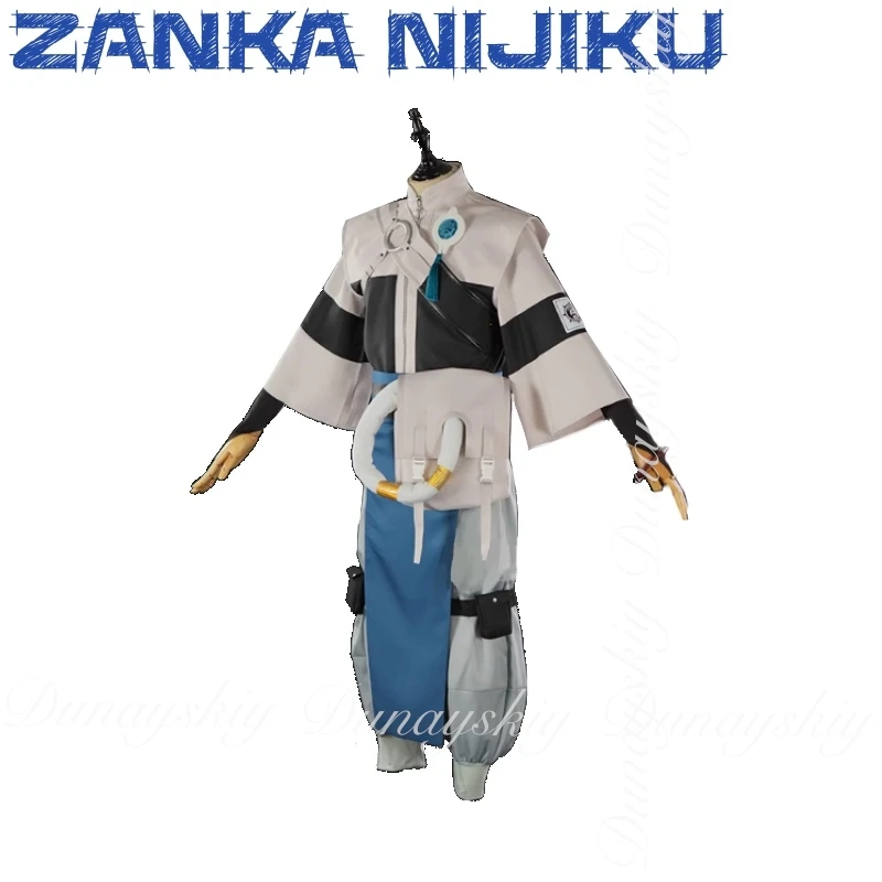 GACHIAKUTA أنيمي Zanka Nijiku تأثيري سيد السفن البشرية مع الزي القتالي Purer تأثيري حلي أنيمي بدلة كاملة
