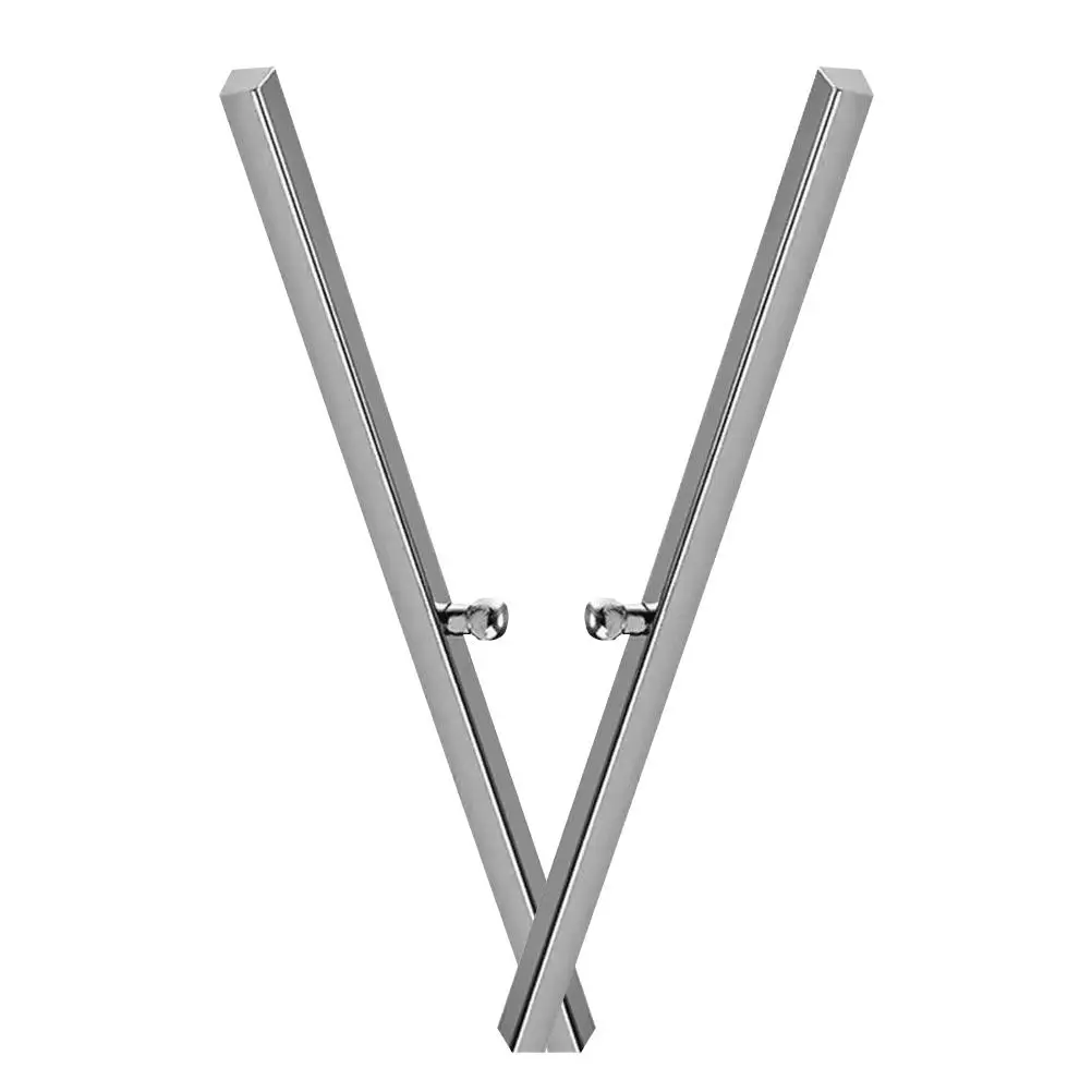 

2 Pcs White Iron Paperweight Waterproof Calligraphy Training Tools Stainless Steel Desk Accessories Elegant Room Decor Simple