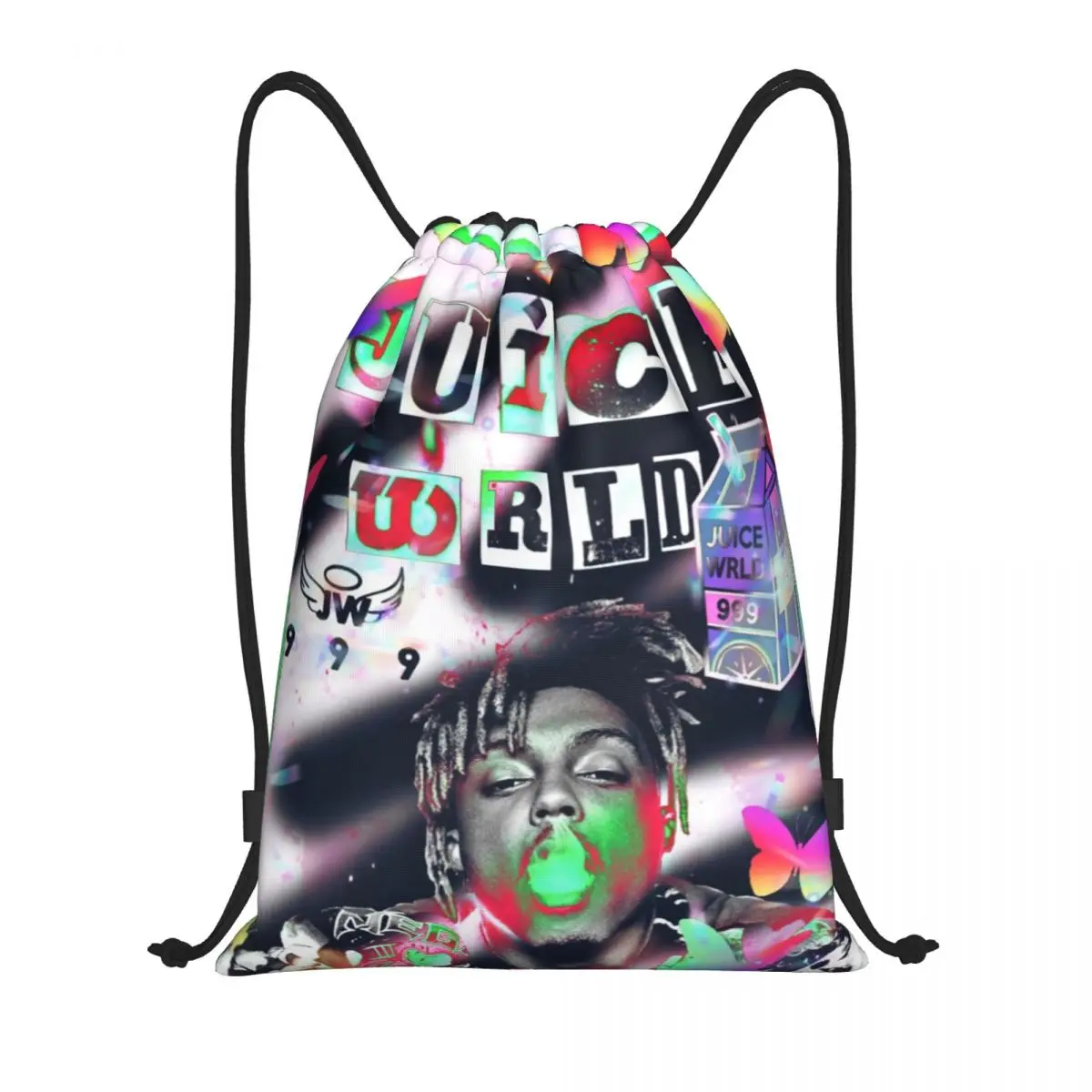

Пользовательские J-Juices W-Wrlds Star Music Album Сумки на шнурке для покупок Рюкзаки для йоги Мужчины Женщины Спортивный рюкзак для спортзала