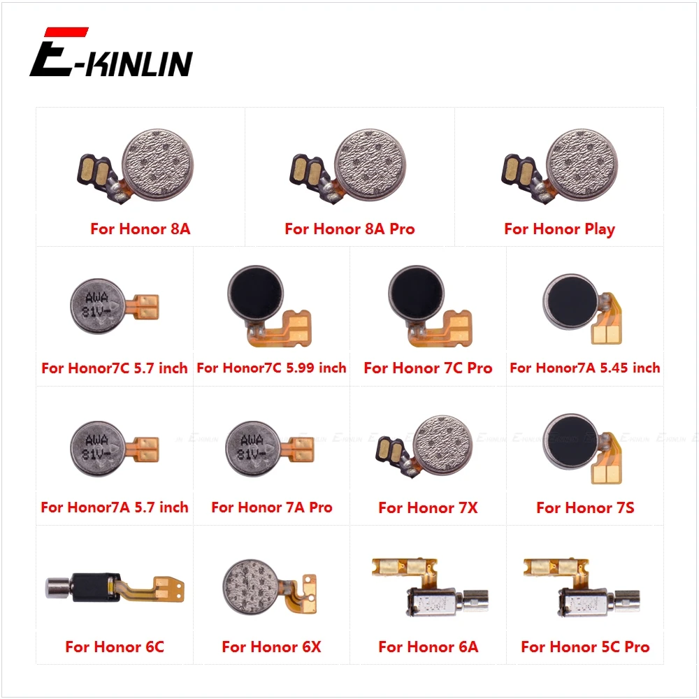Vibrator Flex Cable For HuaWei Honor Play 8A 7A 6A 7X 6X 7S 7C 6C Pro Vibration Motor Module Parts