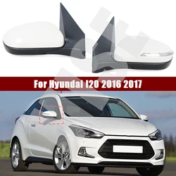 3/5 Pin For Hyundai I20 2016 2017 Car Rearview Mirror Assembly Electric Folding Turn Signal Heating Lens Adjustment Mirror Assy