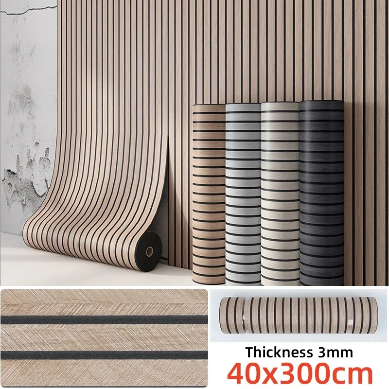 

One Roll Of 40cm x 3m Self-Adhesive Foam Wall Stickers Peelable 3D Wall Decals Easy To DIY Suitable For Ceilings And Living Room