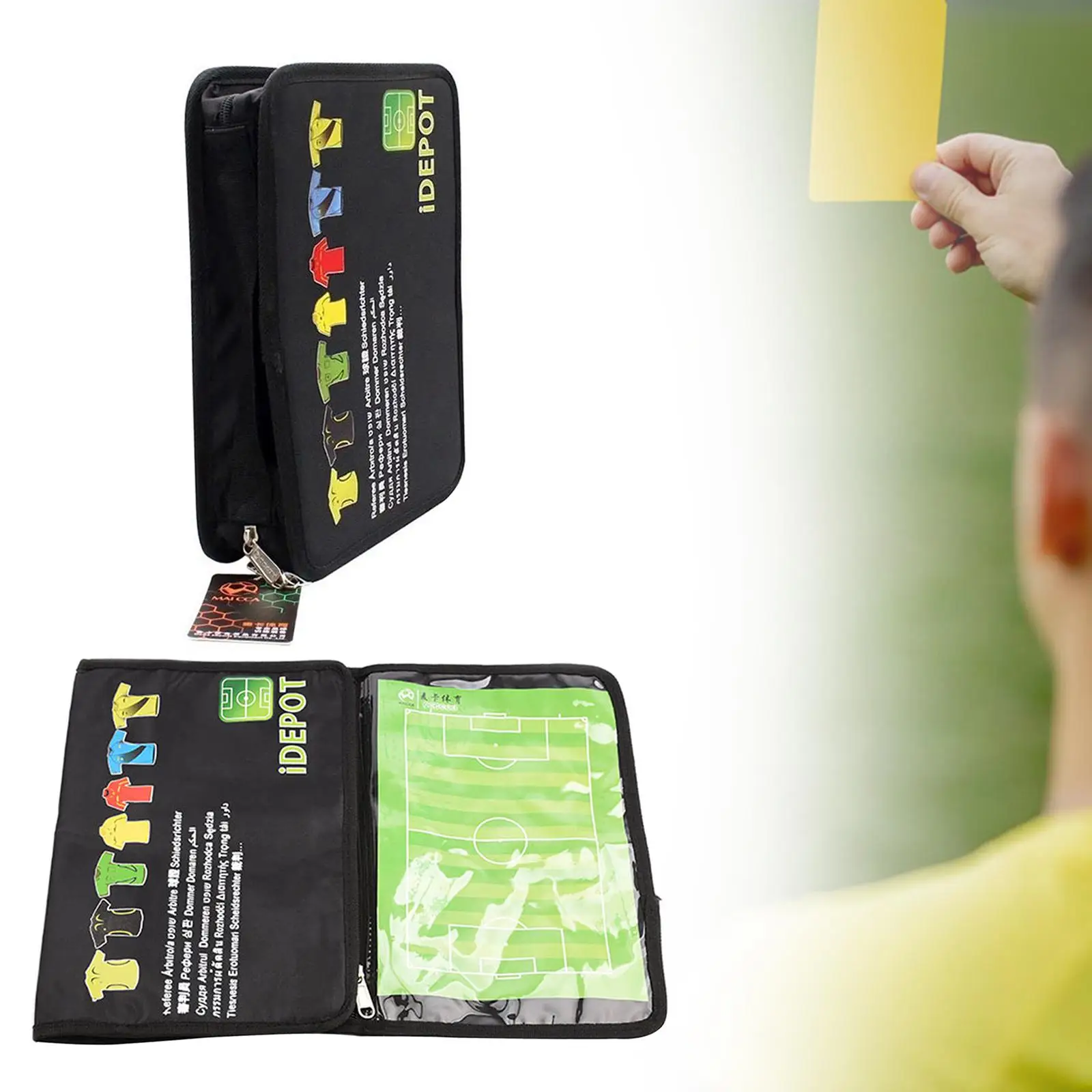 Soccer Referee Accessory Bag Lightweight Referee Equipment for Referee Whistle