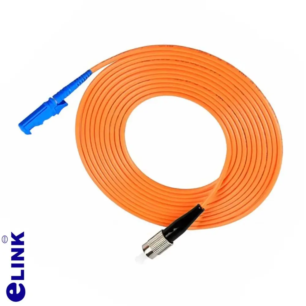 fiber optic patchcord OM1 1M-100M E2000 simplex LC FC ST APC MM 5m 10m 3m 7m 20m 30m 40m 50m 100m jumper SX E2000 Multimode
