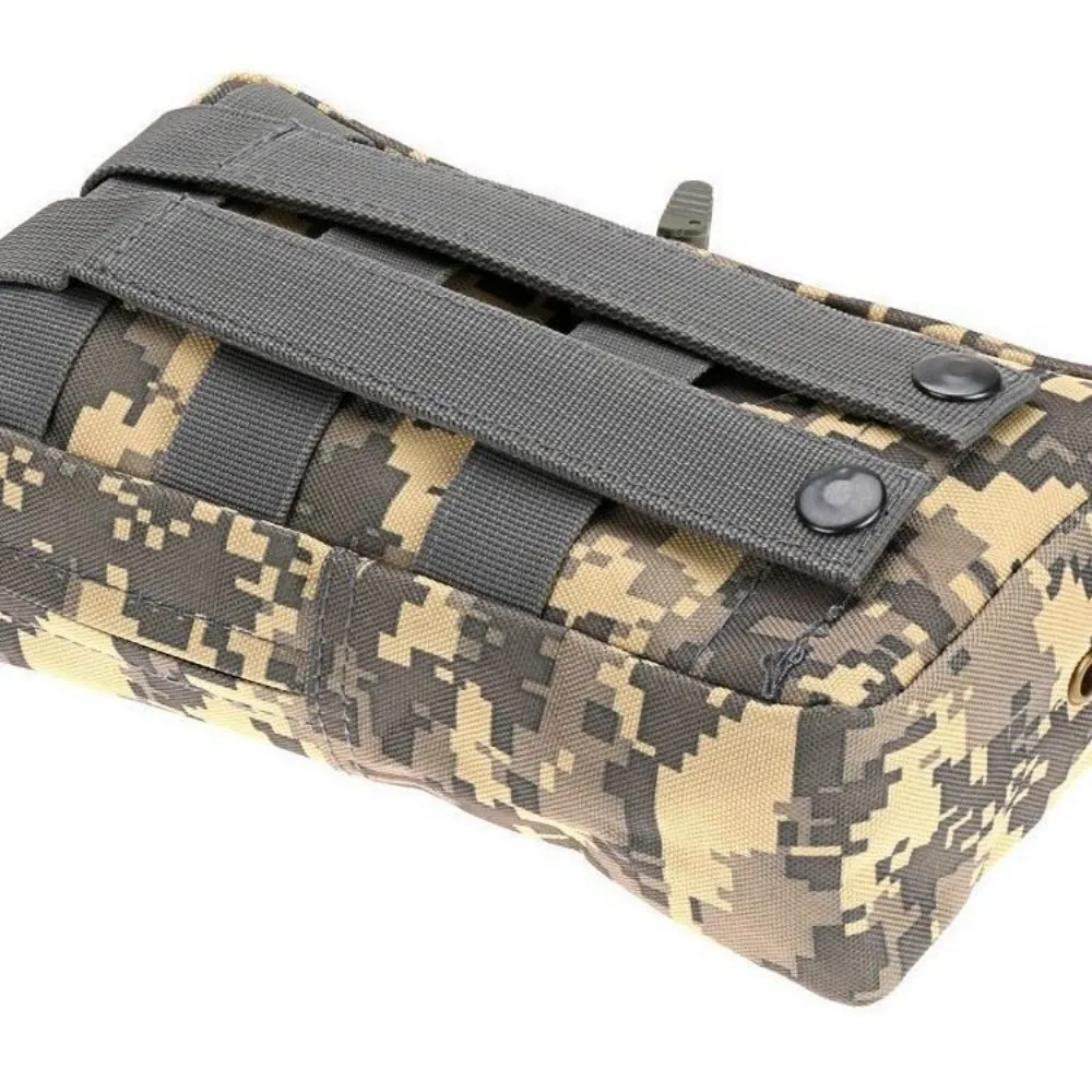 Outdoor Tactical  Waist Bag  Black Storage Fanny Pack for Hunting Backpack Tactical Vest Attachment