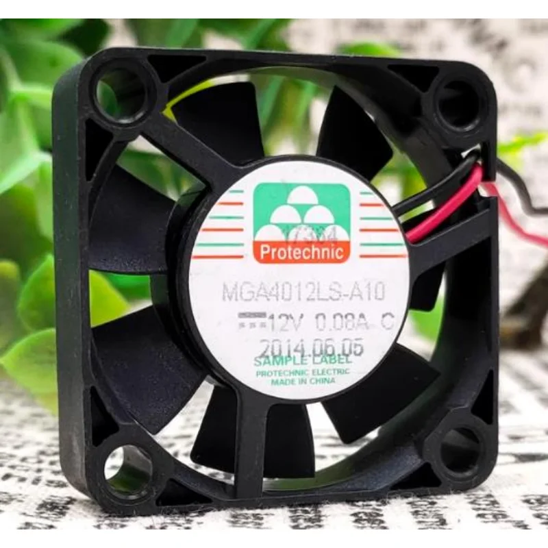 

New CPU Cooling Fan for MGIC MGA4012LS-A10 4012 DC 12V 0.08A 2-wire 4cm Cooling Fan 40*40*12MM