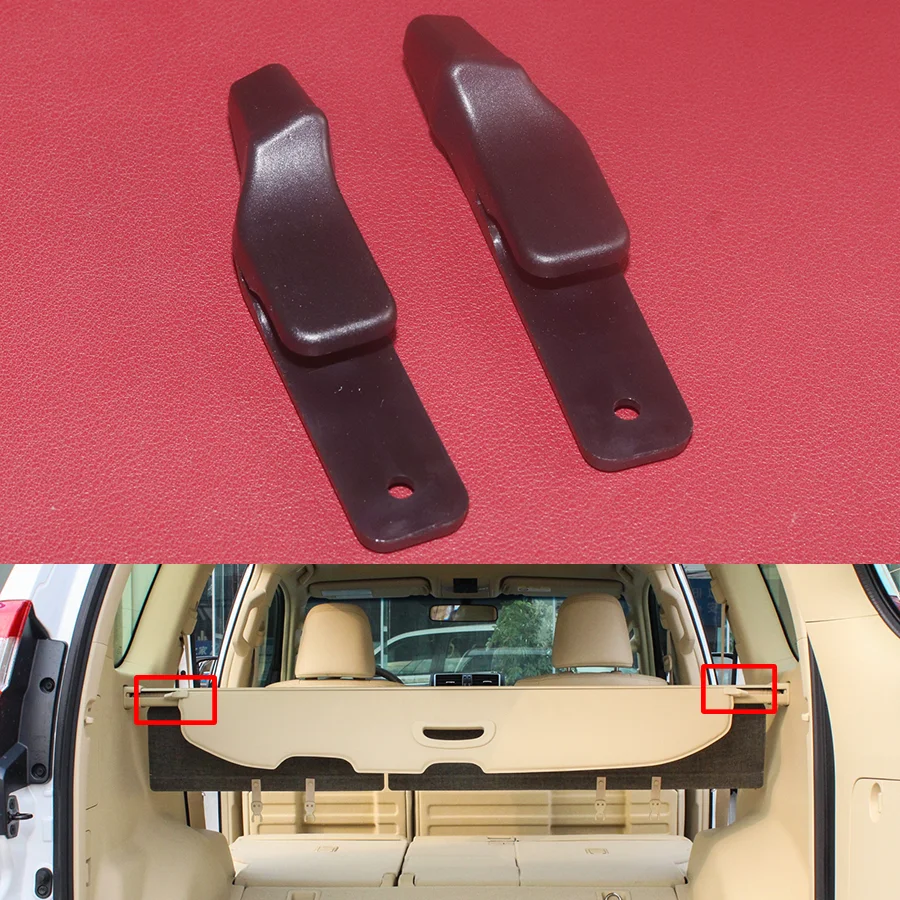 Image of 1Pc Stamm Gepäck Haken Hutablage Befestigung Parcelsplank Kunststoff Clip Halterung Halter Für TOYOTA LAND CRUISER Prado LC150 2009-2020