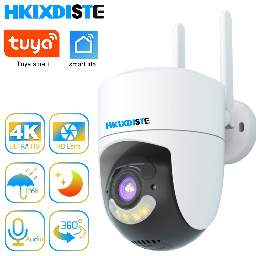4K 8MP Tuya Wifi Pt… - image