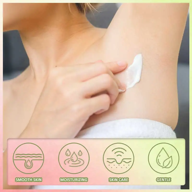 Body Whitening Cream Dark Skin Armpit Lightening Intimate Areas Underarm Bleaching Private Parts Whiten Cream Body Lotion Beauty