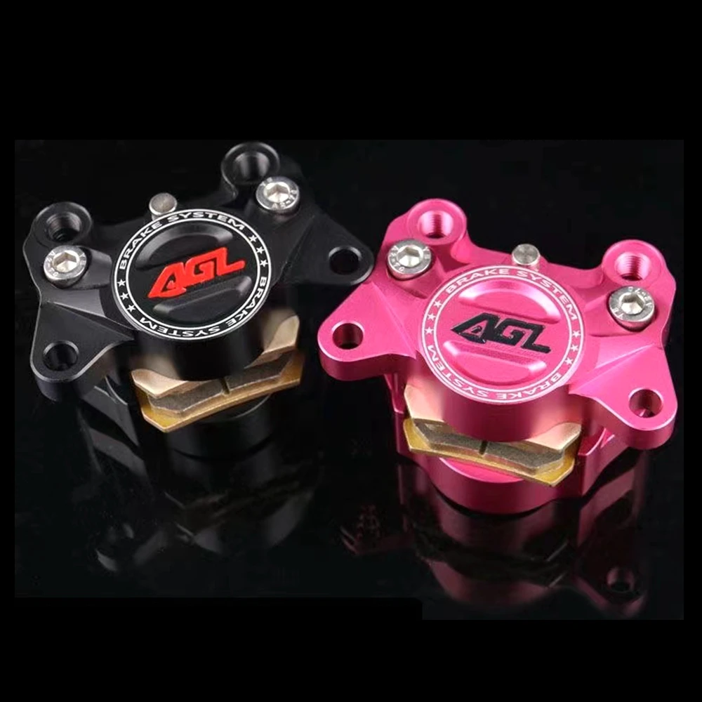 Zacisk hamulca motocyklowego CNC 84mm mocowanie 34mm * 2 tłokowa pompa hamulcowa uniwersalna dla Honda Yamaha RSZ JOG Niu Niu Niu skuter Dirt Bike modyfikować