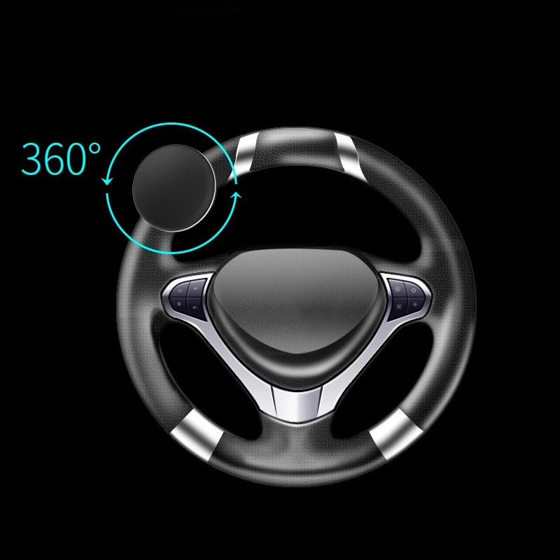 Car Turning Steering Wheel Booster Spinner Knob 360 Degree Rotation Metal Bearing Power Handle Ball Spherical Steering Booster