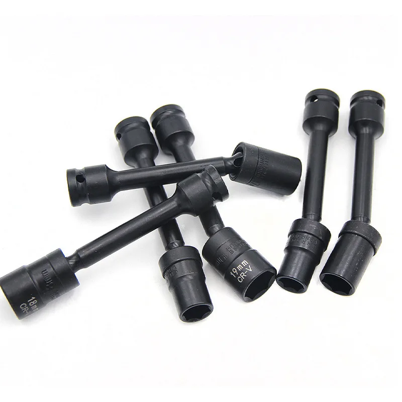 Becsapódás Forgattyú Rontás aljzat fejét Adapter 1/2-inch Autózás Egyetemes vegyes cr-mo Acél Csavarkulcs átalakító 12-19mm