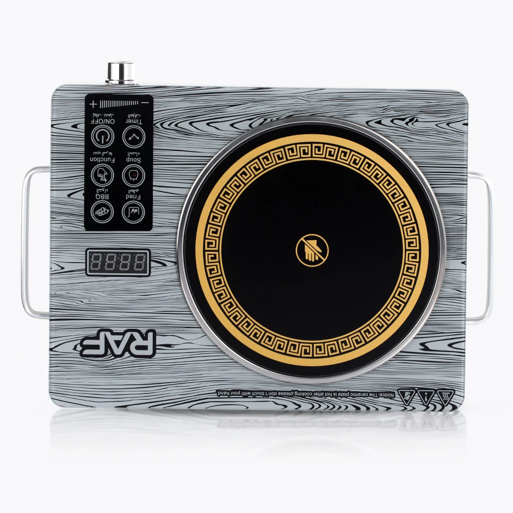 طباخ كهربائي فردي يعمل بالأشعة تحت الحمراء، موقد كهربائي محمول، استخدام عائلي، طاقة قابلة للتعديل