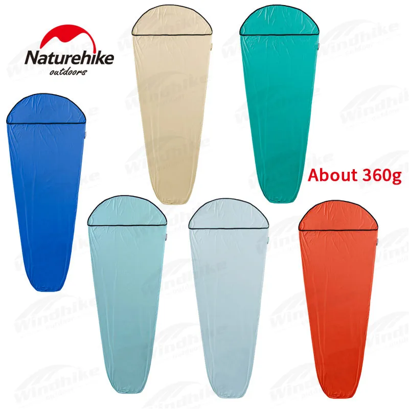 Naturehike Wholesale Sales Anti Dirty Sleeping Bag Outdoor Travel High Elasticity Sleeping Bag Liner Portable Carry Sheet Hotel