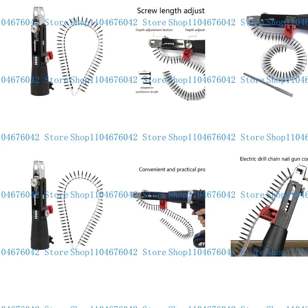 

5asd Adjustable Electric Drill Screw Tightening Equipment Automatic Chain