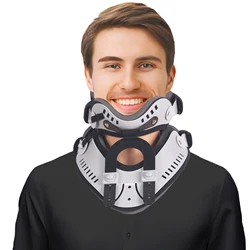 Cervical Neck Collar, Adjustable Cervical Neck Brace Support for Pain Relief, Cervical Muscle Strain, Traction Spine Alignment