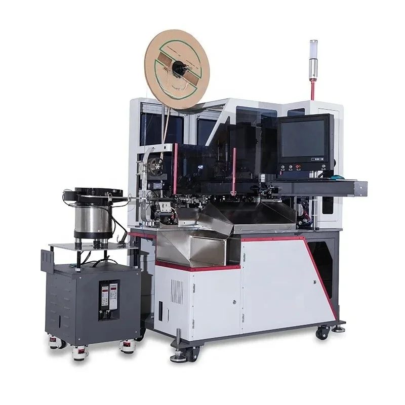 EW-22H Automatic Single End Wire Soldering Crimping And Insertion Machine