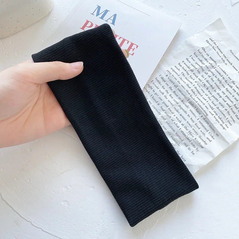 عصابة رأس رياضية للسيدات، حزام ممتص للعرق ومضاد للتعرق، عصابة رأس لليوجا واللياقة البدنية، رباط شعر لغسل الوجه