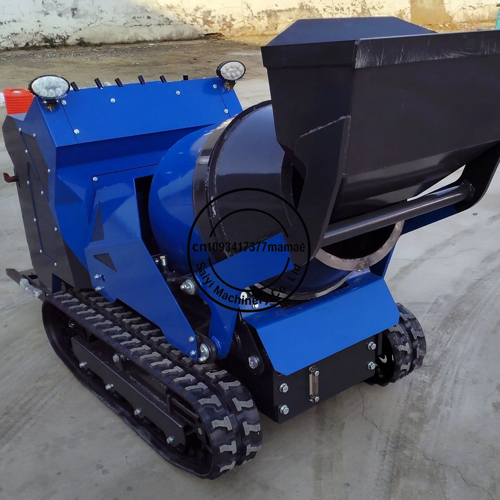 Customized Mini Self Loading Mobile Concrete Mixer Truck Portable Cement Mixer For Construction Site
