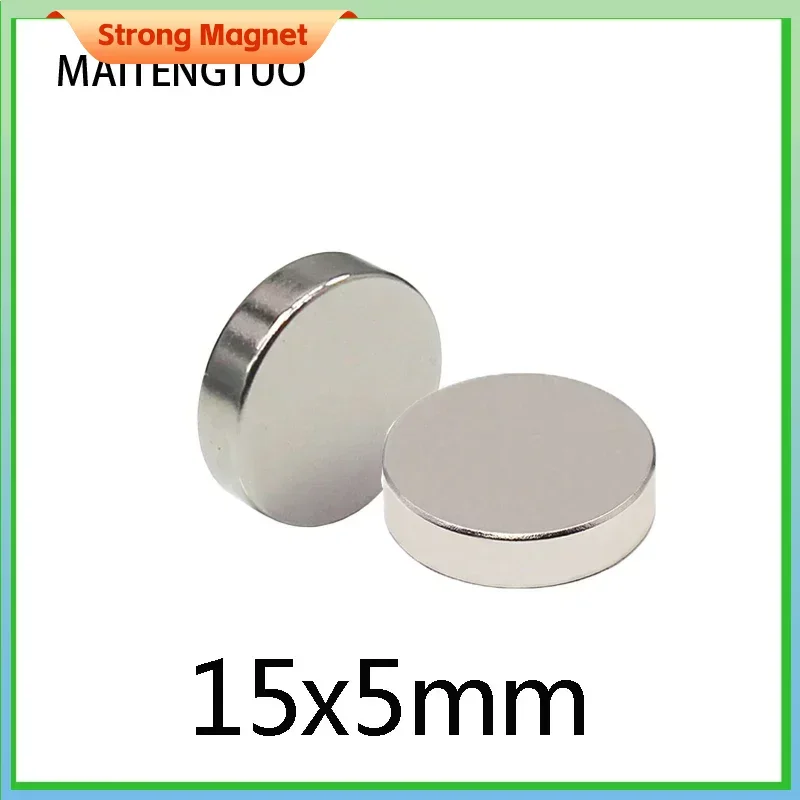 5/10/20Pcs 15x5mm Super Powerful Strong Magnetic Disc Magnets N35 Permanent Neodymium Magnets Round Magnet