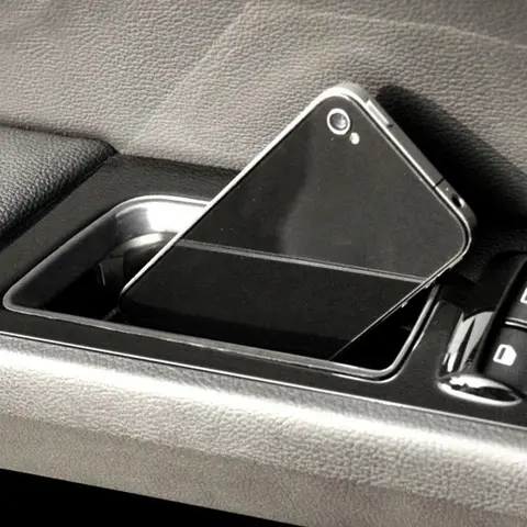 प्लास्टिक ABS फिट फोर्ड फ्यूजन 2013-2019 आर्मरेस्ट कंटेनर डोर स्टोरेज बॉक्स हैंडल इंटीरियर स्टोइंग टाइडिंग नई ब्लैक कार के लिए 8 best sales फ्यूजन 2013 - №2